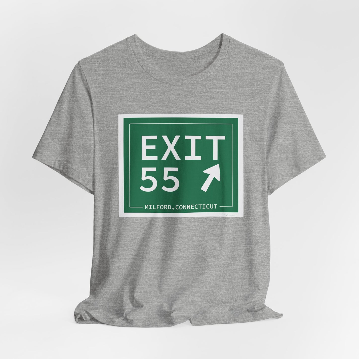 Vintage Exit 55 WCP Sign Unisex Jersey Short Sleeve T-Shirt