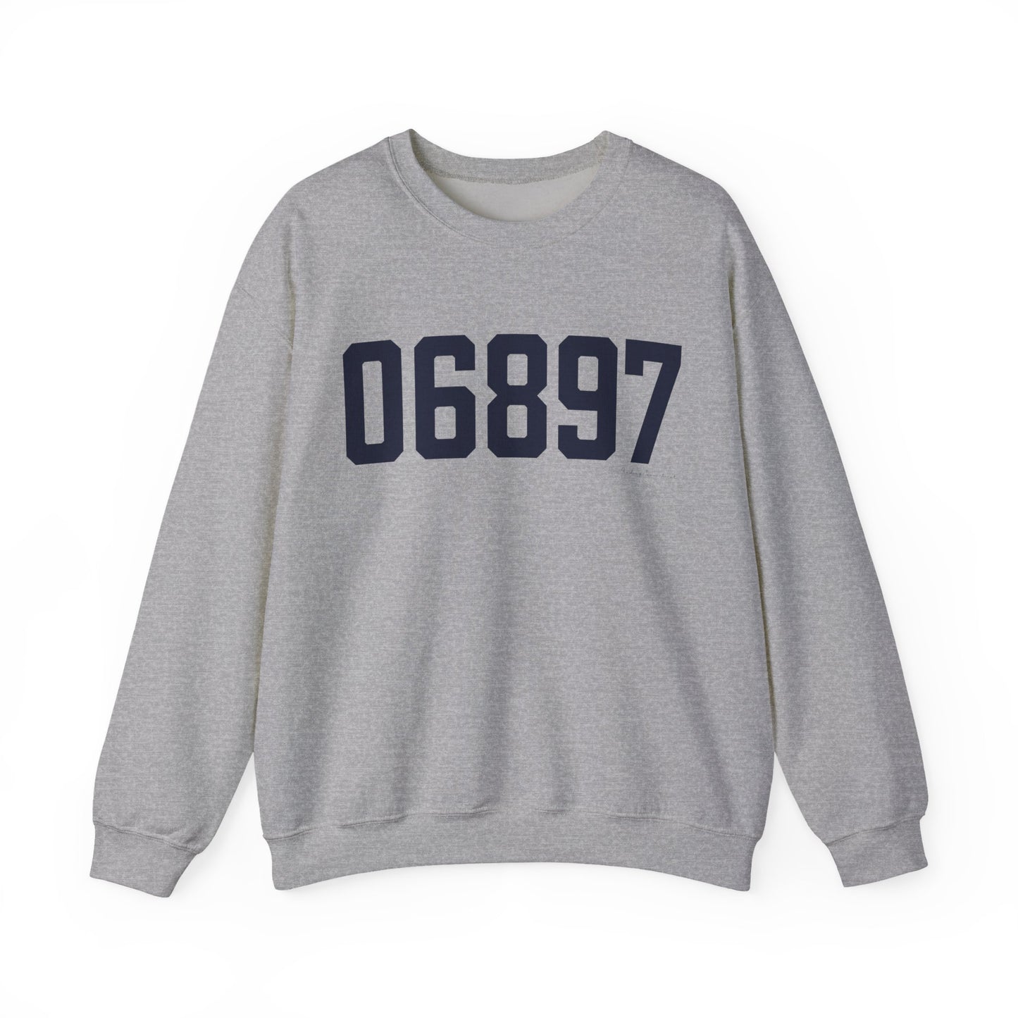 06897 Wilton Connecticut Zip Code Unisex Heavy Blend™ Crewneck Sweatshirt