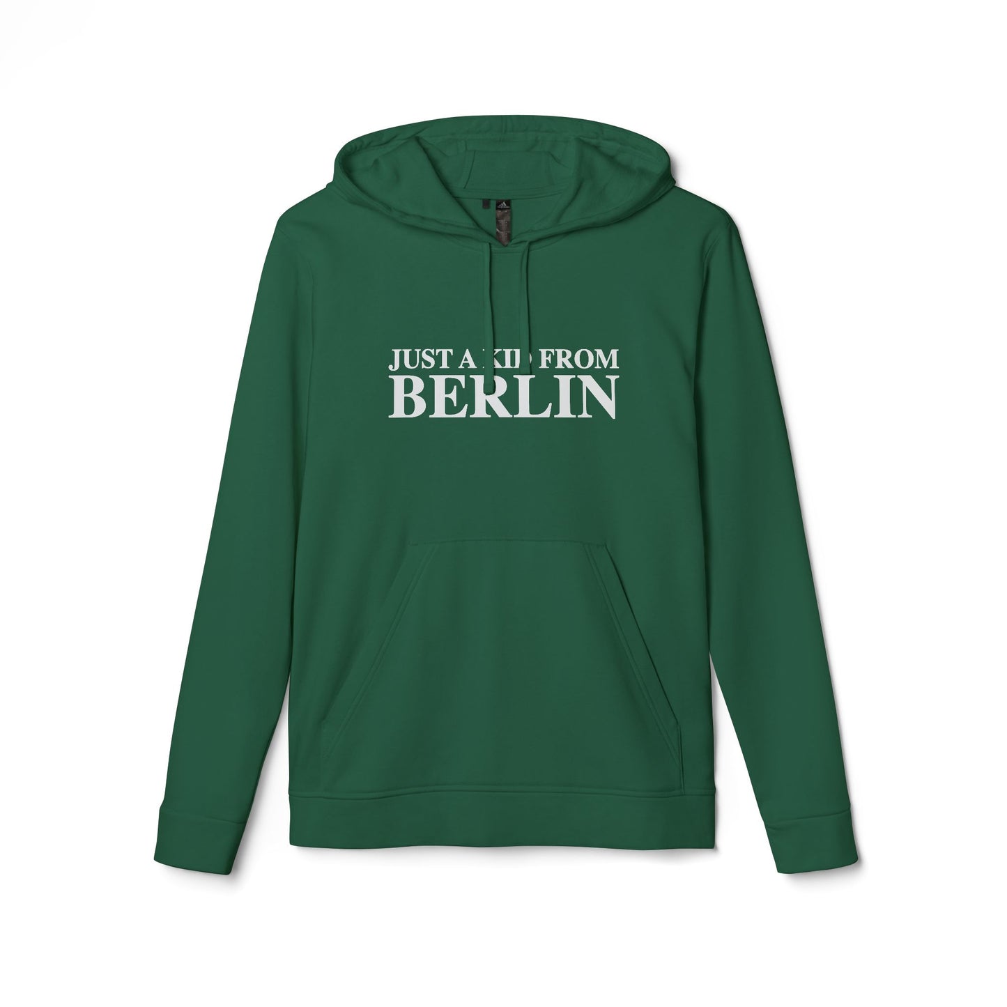 Just a kid from Berlin adidas Unisex Fleece Hoodie
