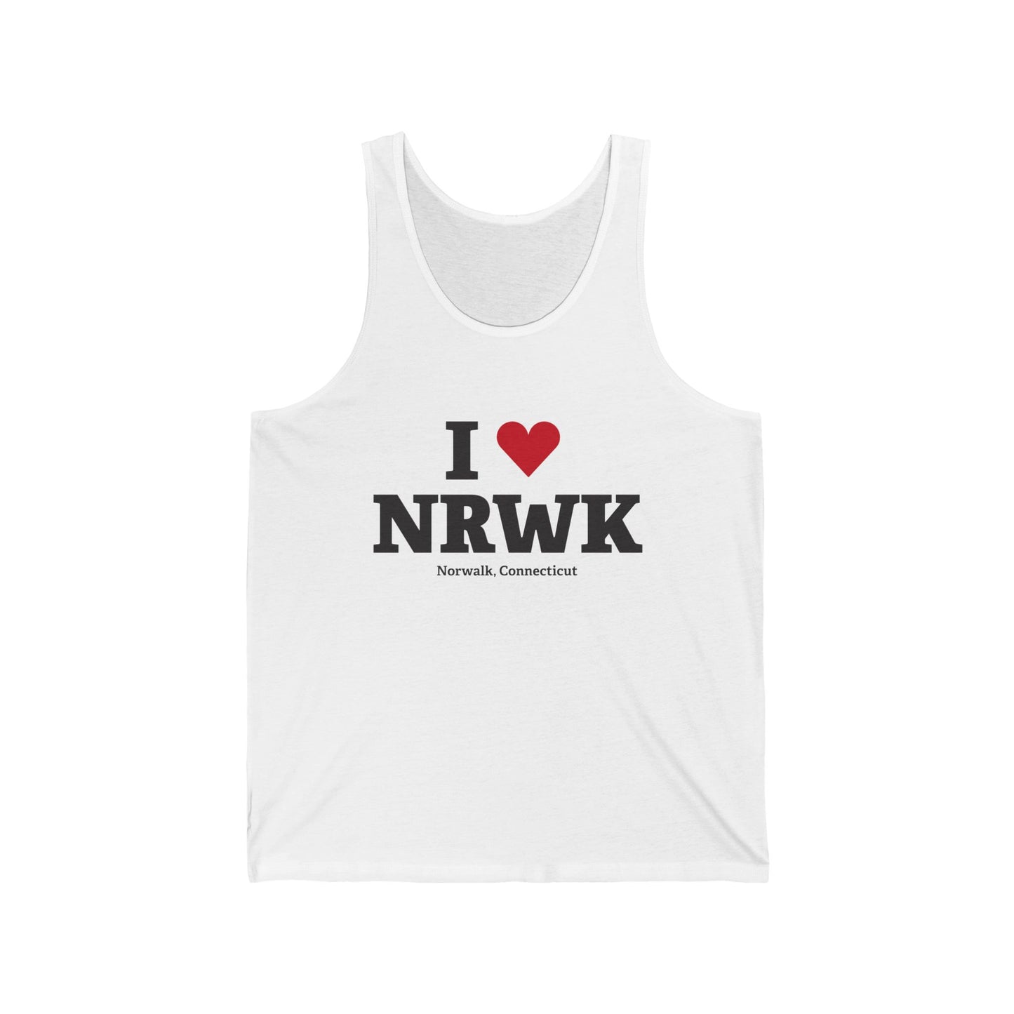I Heart NRWK Unisex Jersey Tank Top
