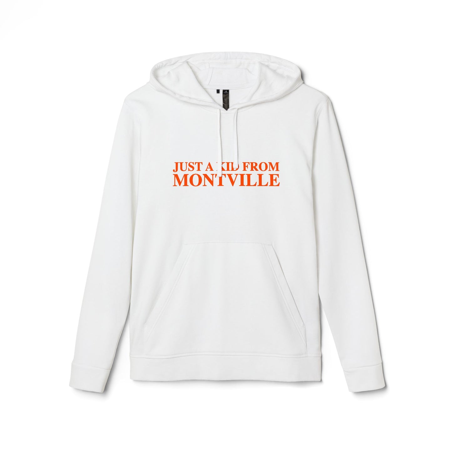 Just a kid from Montville adidas Unisex Fleece Hoodie