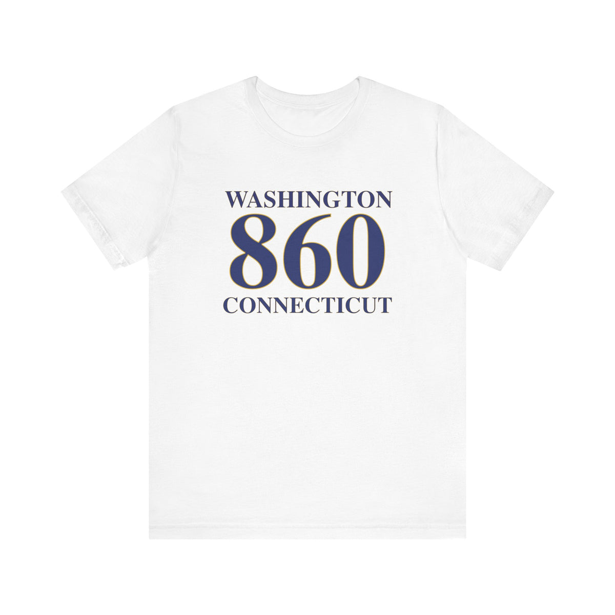 Washington 860 Connecticut Unisex Jersey Short Sleeve T-Shirt
