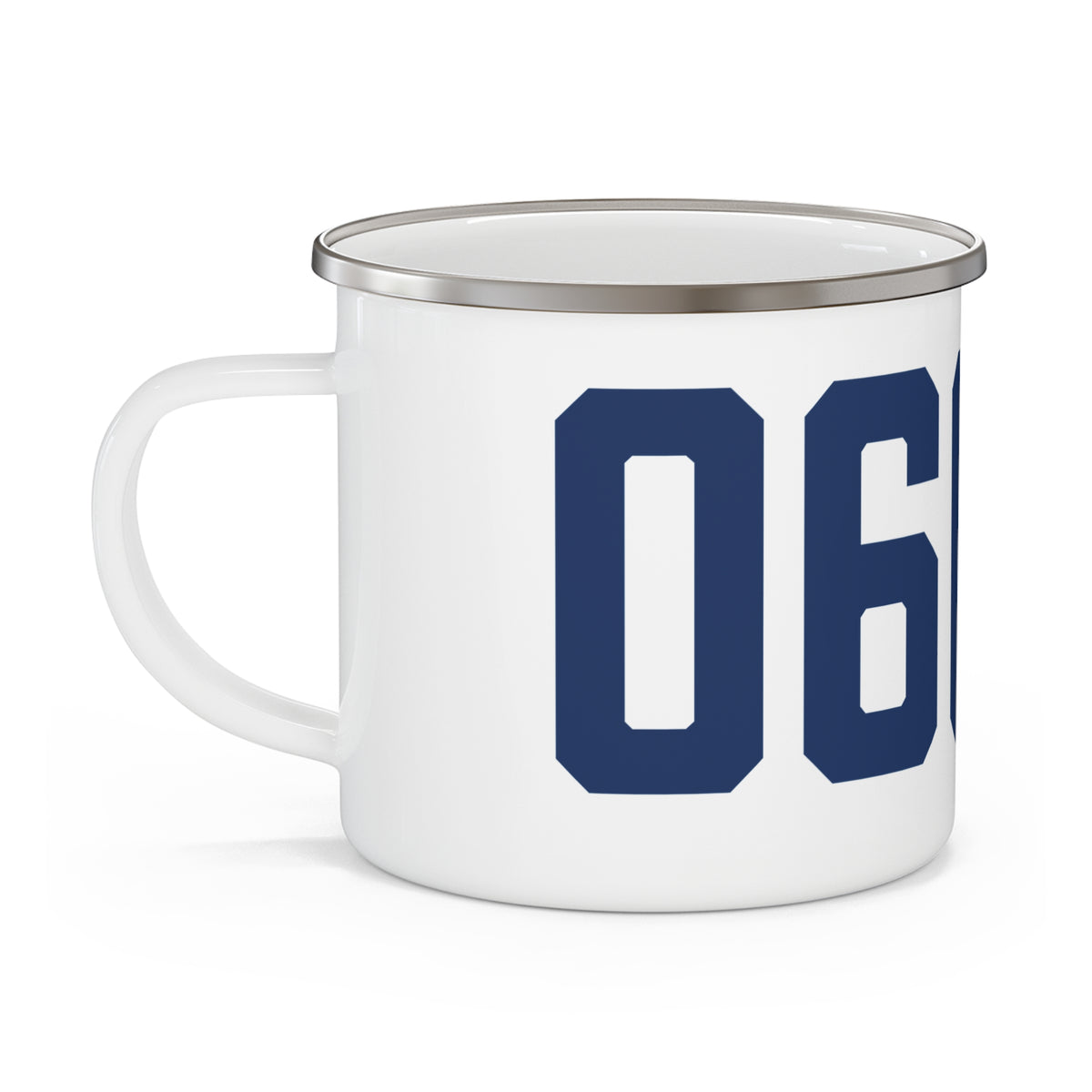 06070 Simsbury Connecticut Zip Code Enamel Camping Mug