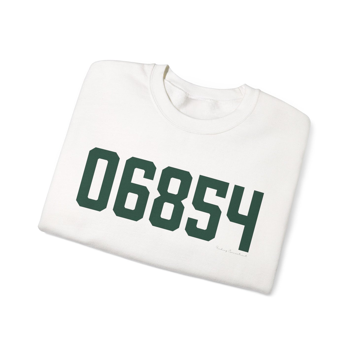 06854 Norwalk Connecticut Zip Code Unisex Heavy Blend™ Crewneck Sweatshirt