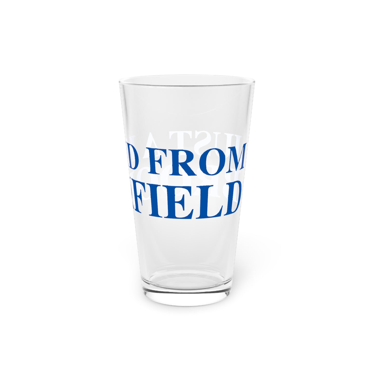 Just a kid from Brookfield Pint Glass, 16oz