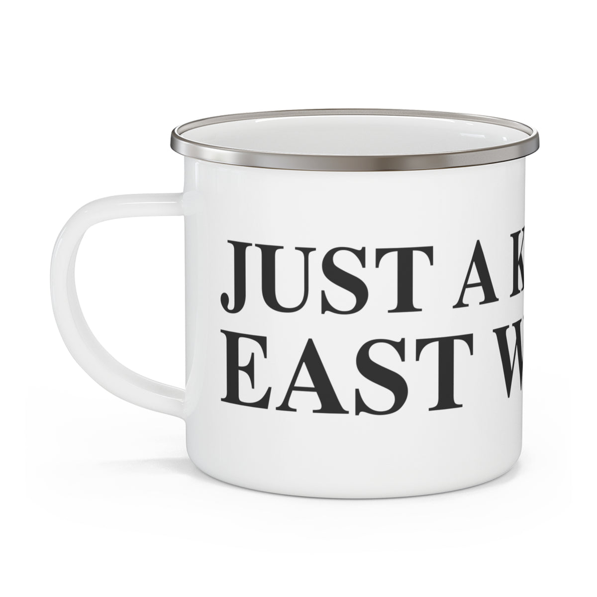 Just a kid from East Windsor Camping Mug