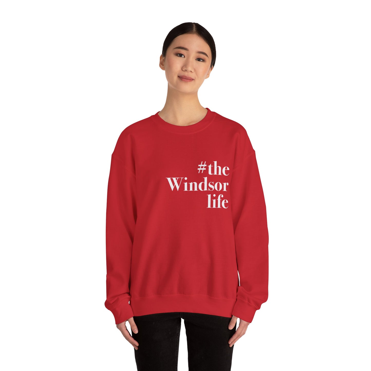 #thewindsorlife Unisex Heavy Blend™ Crewneck Sweatshirt