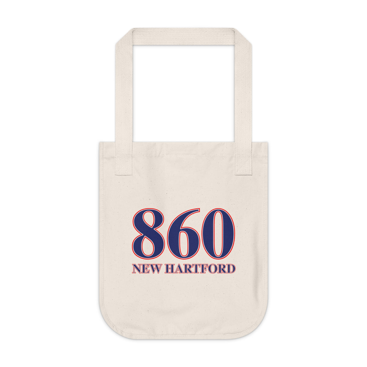 New Hartford Red, White & Blue Organic Canvas Tote Bag