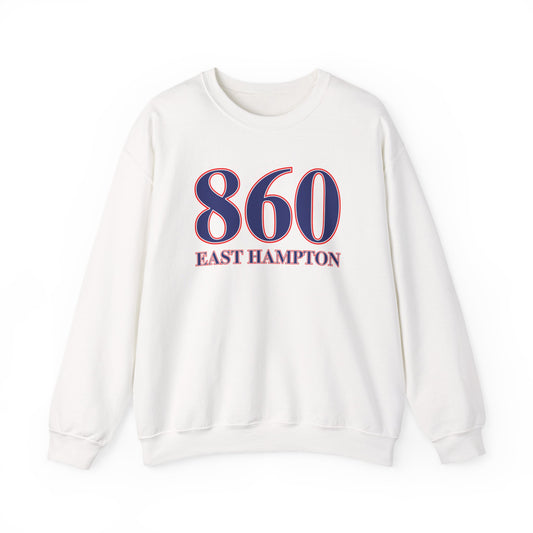860 East Hampton Red White & Blue Unisex Heavy Blend™ Crewneck Sweatshirt
