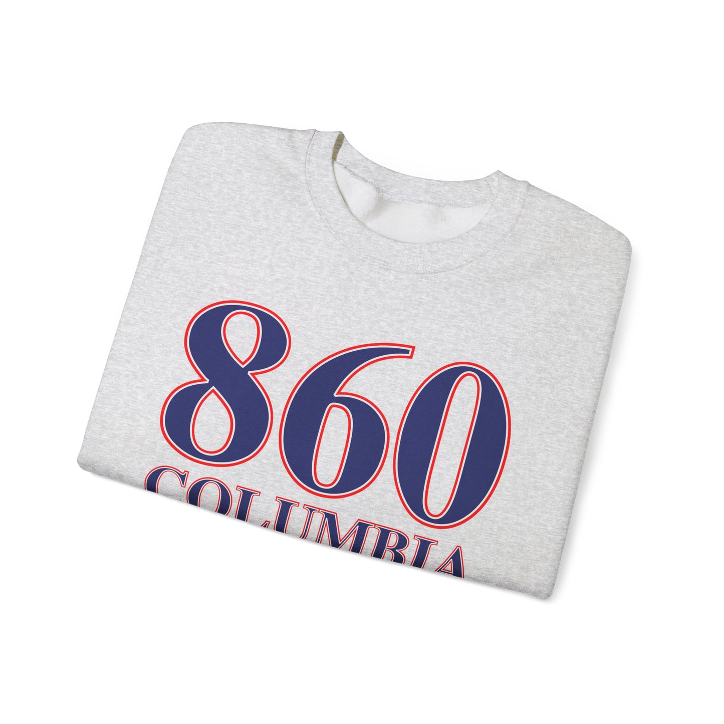 860 Columbia Red White & Blue Unisex Heavy Blend™ Crewneck Sweatshirt