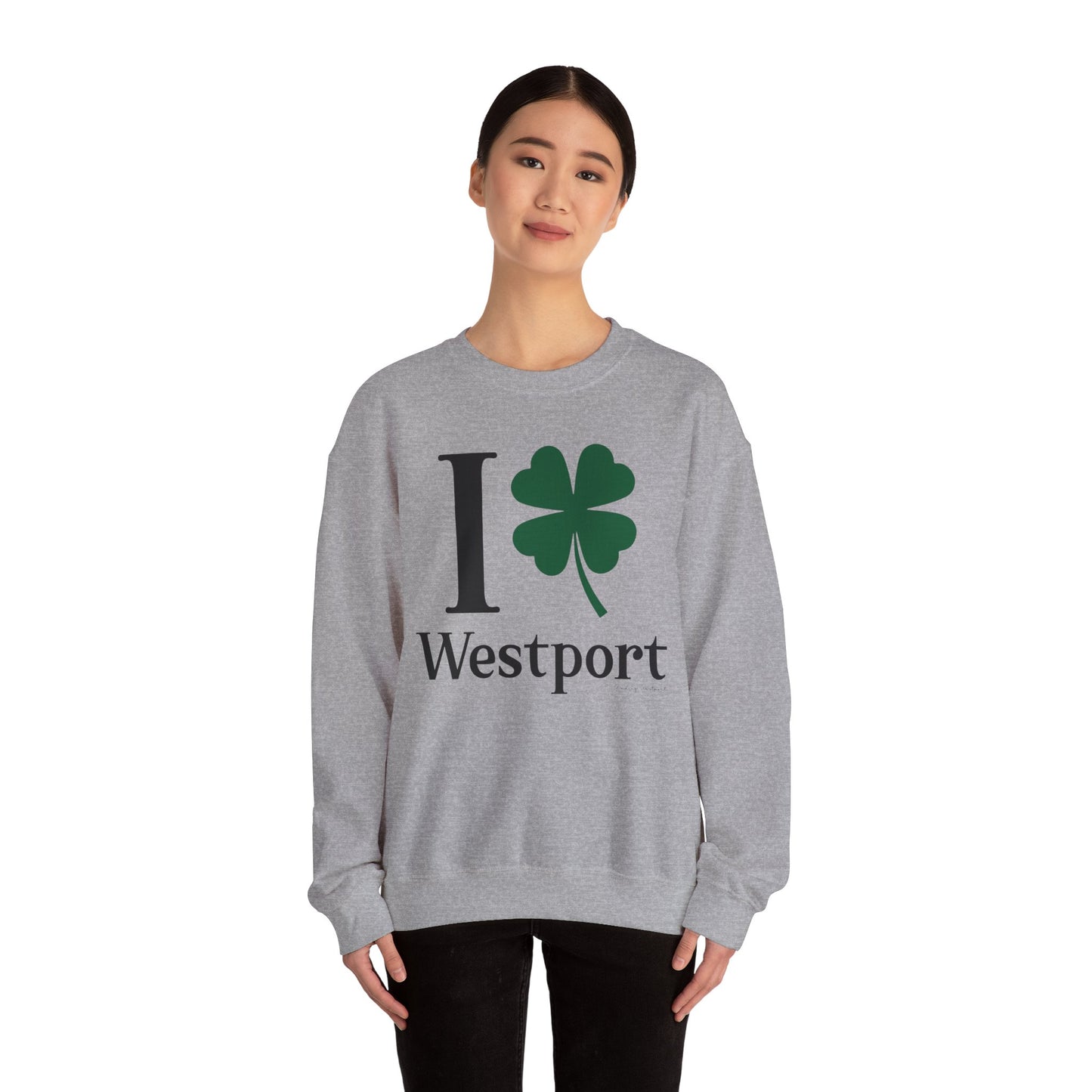 I Clover Westport Unisex Heavy Blend™ Crewneck Sweatshirt