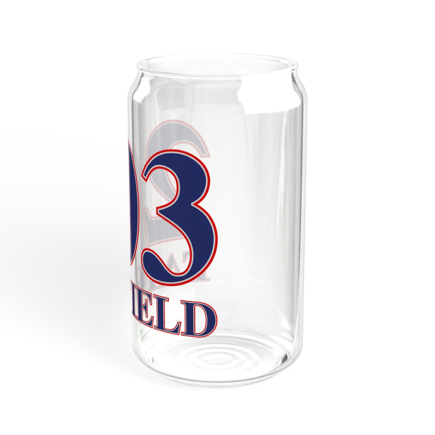 203 Fairfield Red, White & Blue Sipper Glass, 16oz