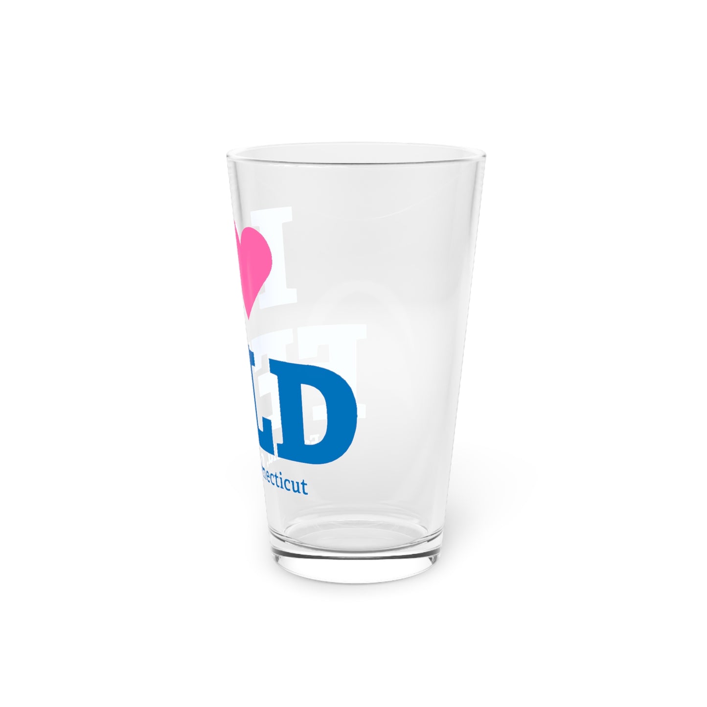 I Heart FFLD Pint Glass, 16oz