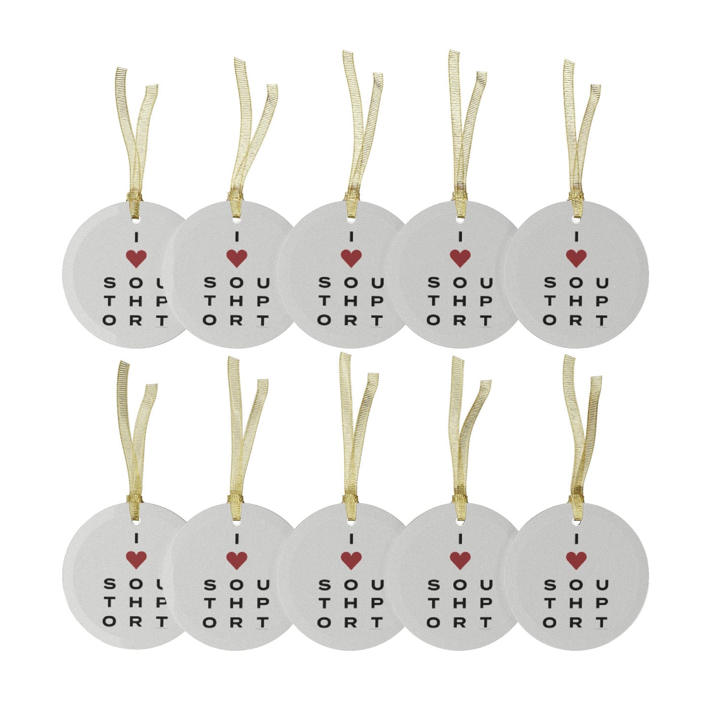 Southport Vision Glass Ornaments