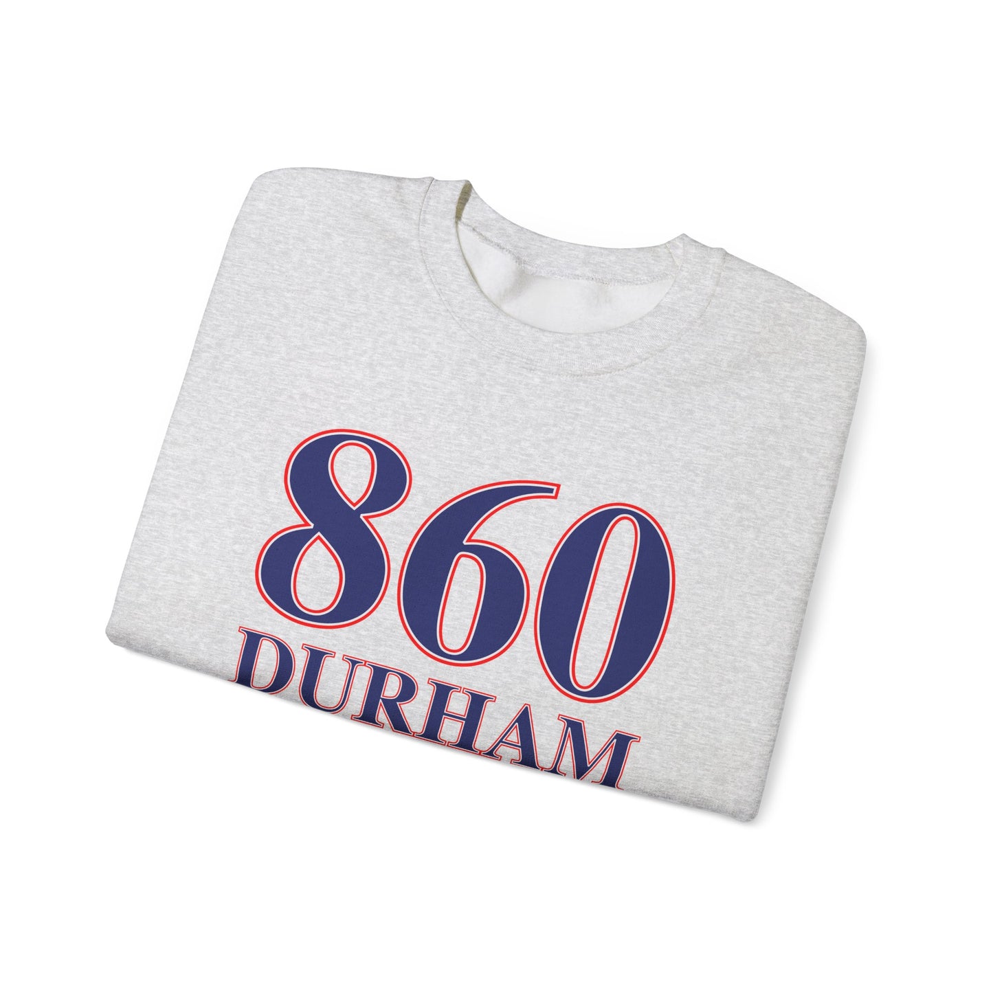 860 Durham Red White & Blue Unisex Heavy Blend™ Crewneck Sweatshirt