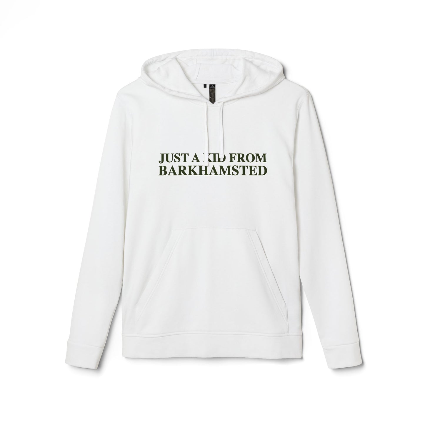 Just a kid from Barkhamsted adidas Unisex Fleece Hoodie