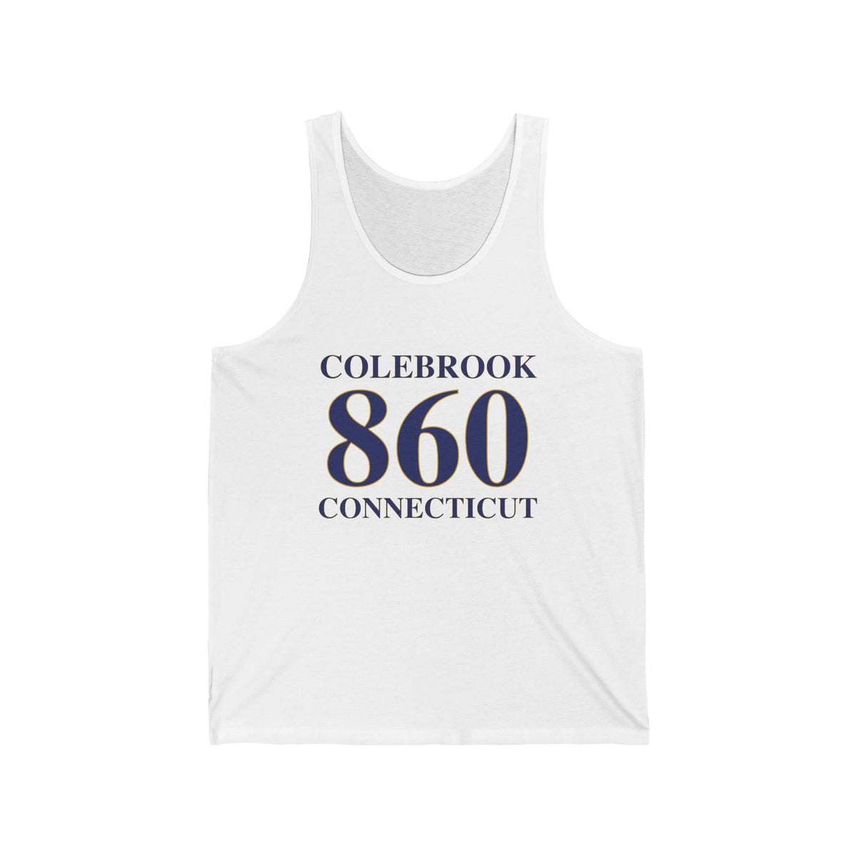 Colebrook 860 Connecticut Unisex Jersey Tank Top