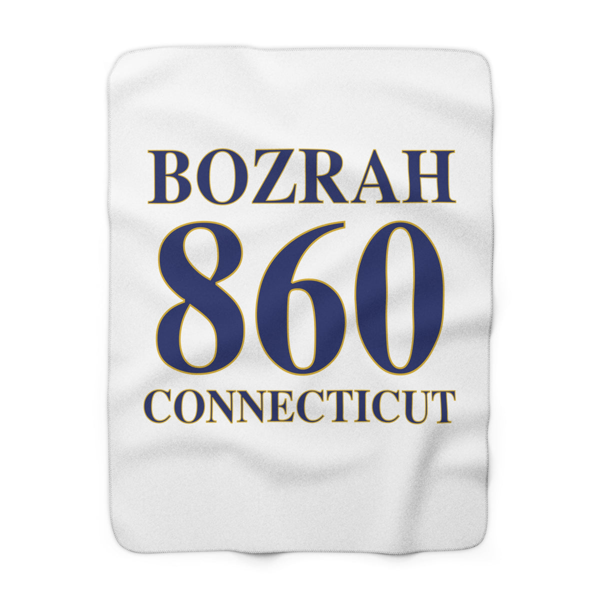 Bozrah 860 Connecticut Sherpa Fleece Blanket