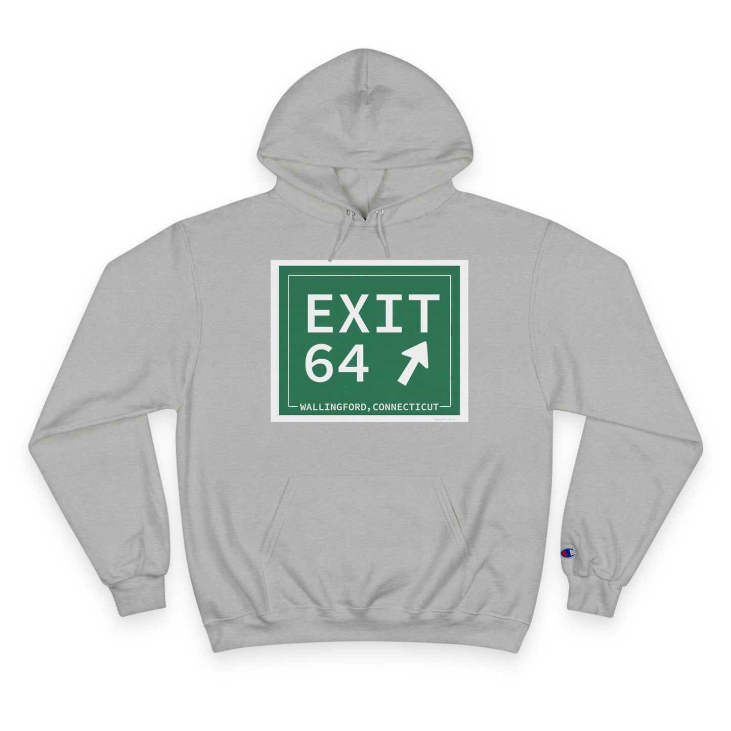 Vintage Exit 64 WCP Sign Champion Hoodie