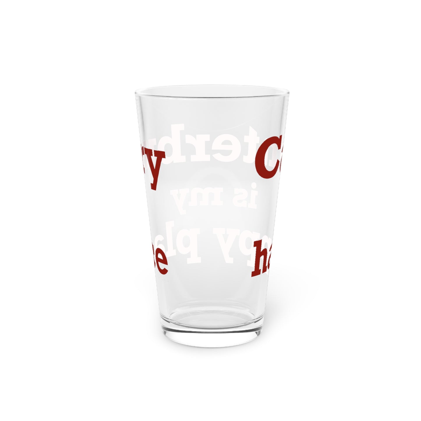 Canterbury is My Happy Place Pint Glass, 16oz