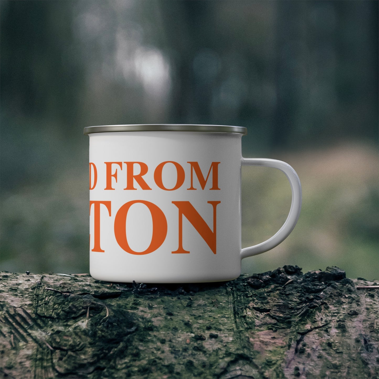 Just a kid from Shelton Enamel Camping Mug