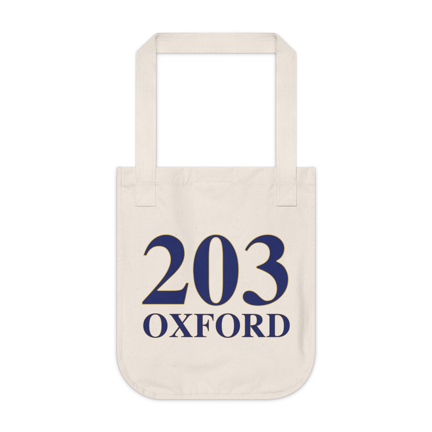 203 Oxford Organic Canvas Tote Bag
