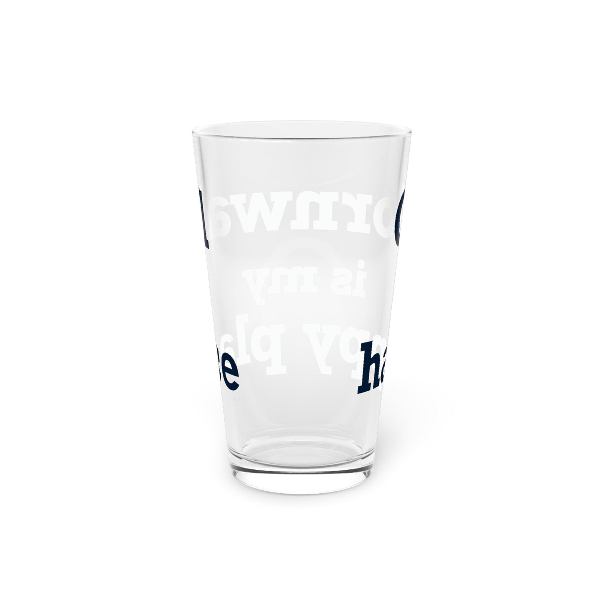 Cornwall is My Happy Place Pint Glass, 16oz