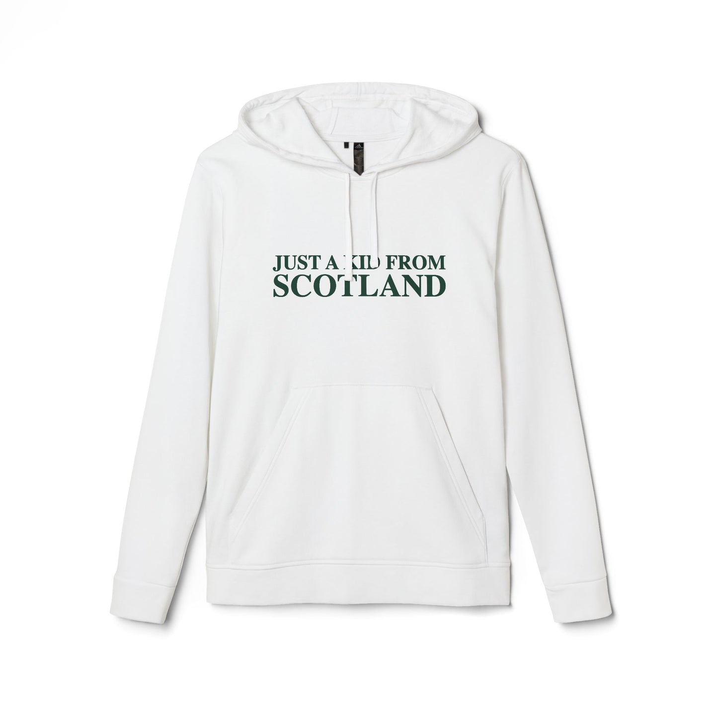 Just a kid from Scotland adidas Unisex Fleece Hoodie