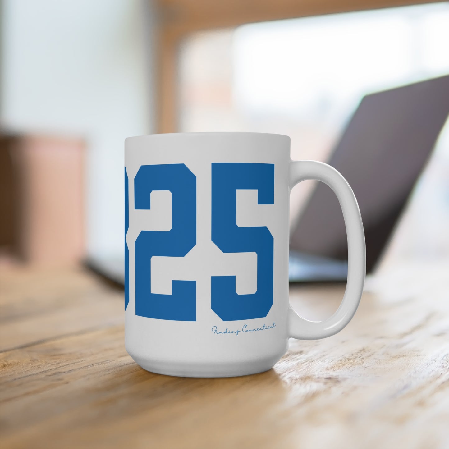06825 Fairfield Connecticut Zip Code Mug 15oz