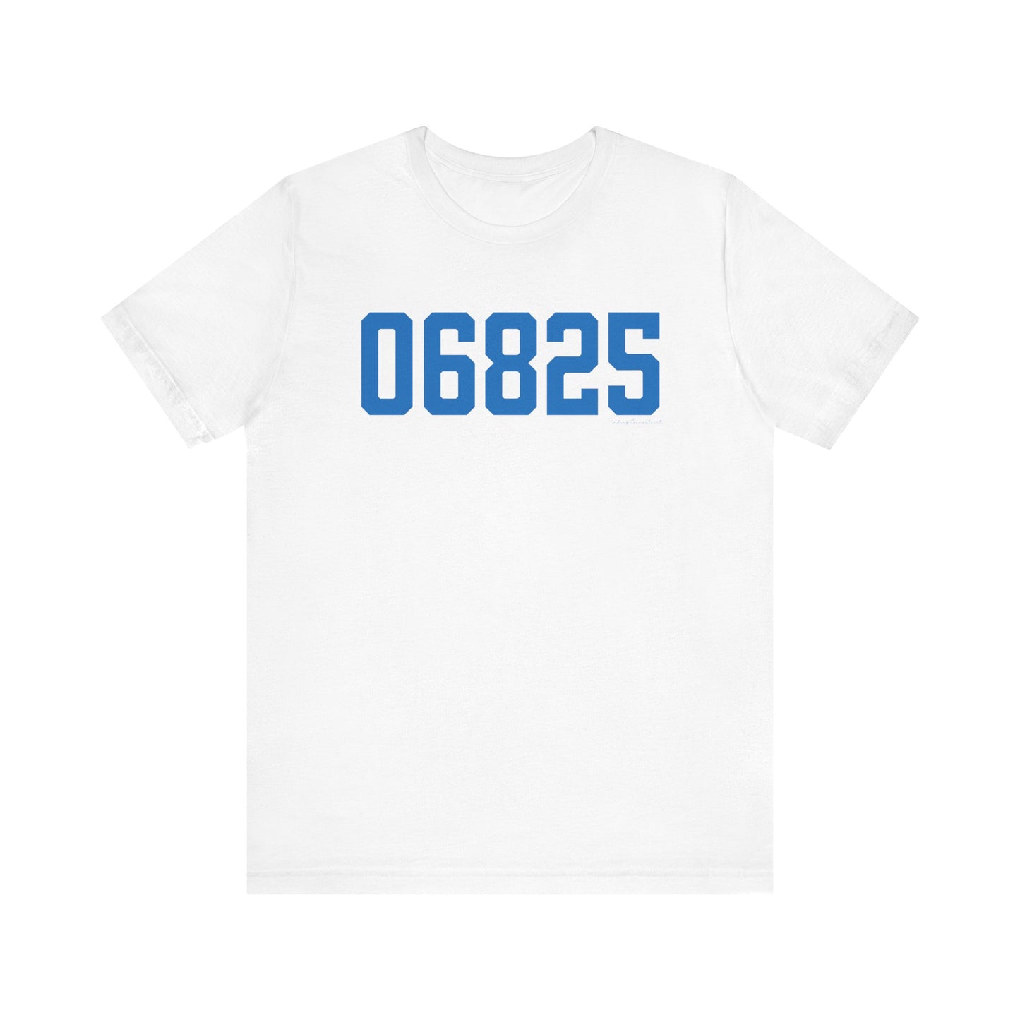 06825 Fairfield Connecticut Zip Code Unisex Jersey Short Sleeve T-Shirt