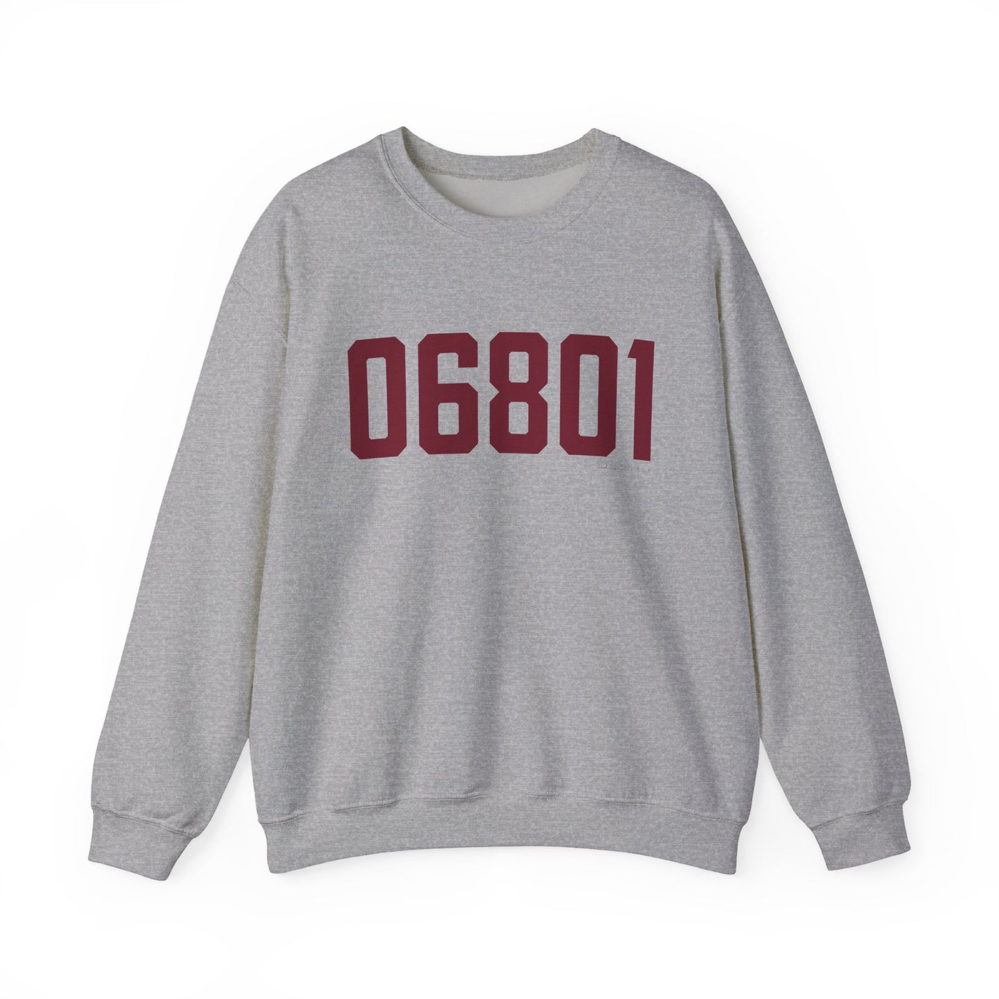 06801 Bethel Connecticut Zip Code Unisex Heavy Blend™ Crewneck Sweatshirt