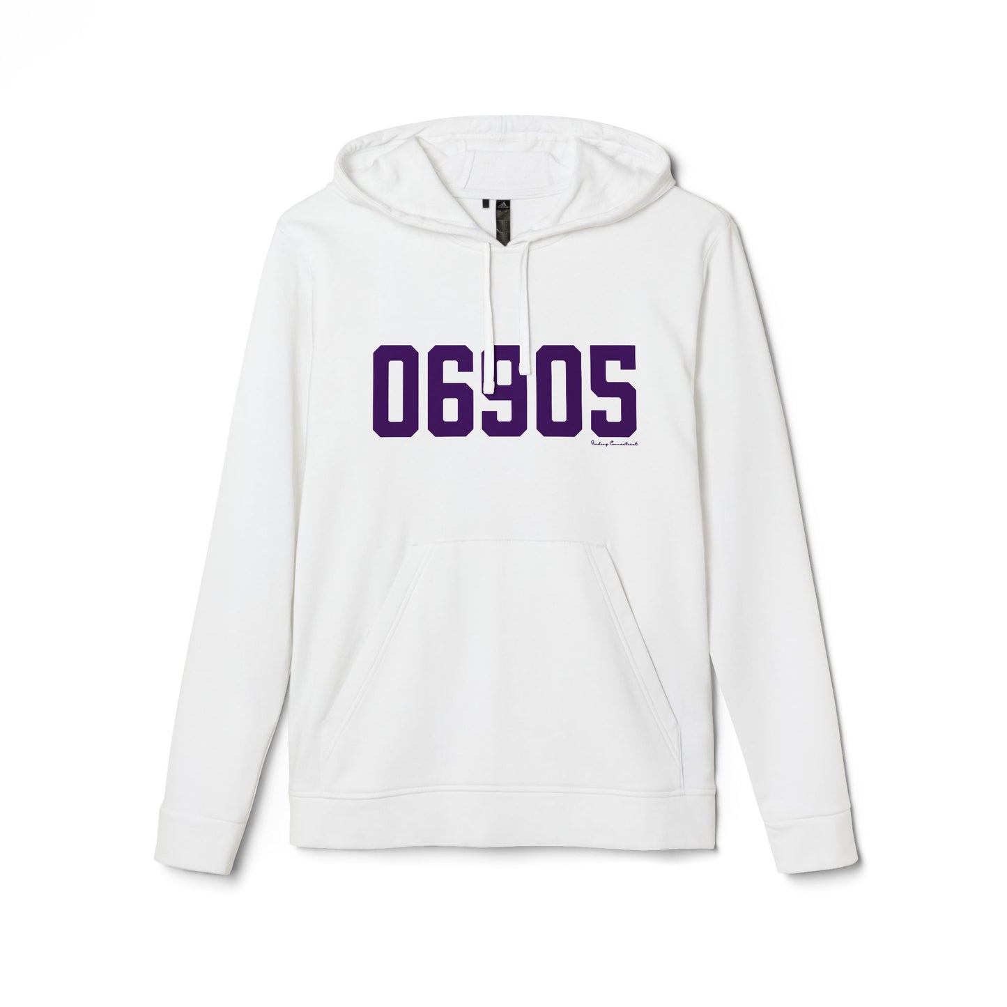 06905 Stamford Connecticut Zip Code adidas Unisex Fleece Hoodie Sweatshirt