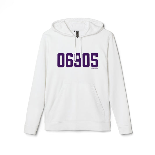 06905 Stamford Connecticut Zip Code adidas Unisex Fleece Hoodie Sweatshirt