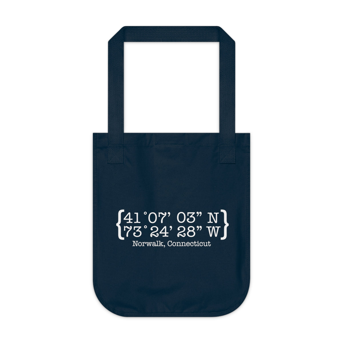 Norwalk Coordinates Organic Canvas Tote Bag