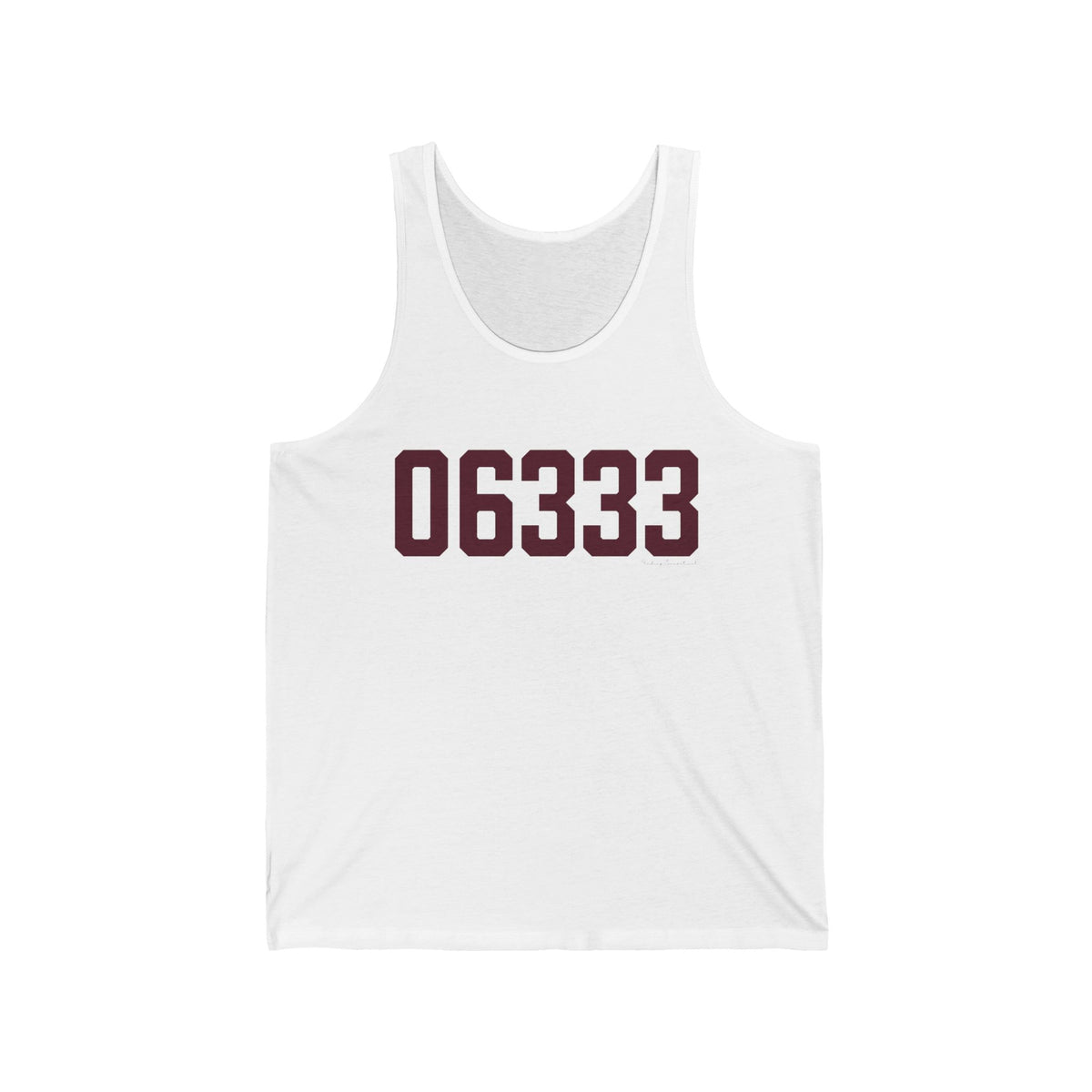 06333 East Lyme Connecticut Zip Code Unisex Jersey Tank Top