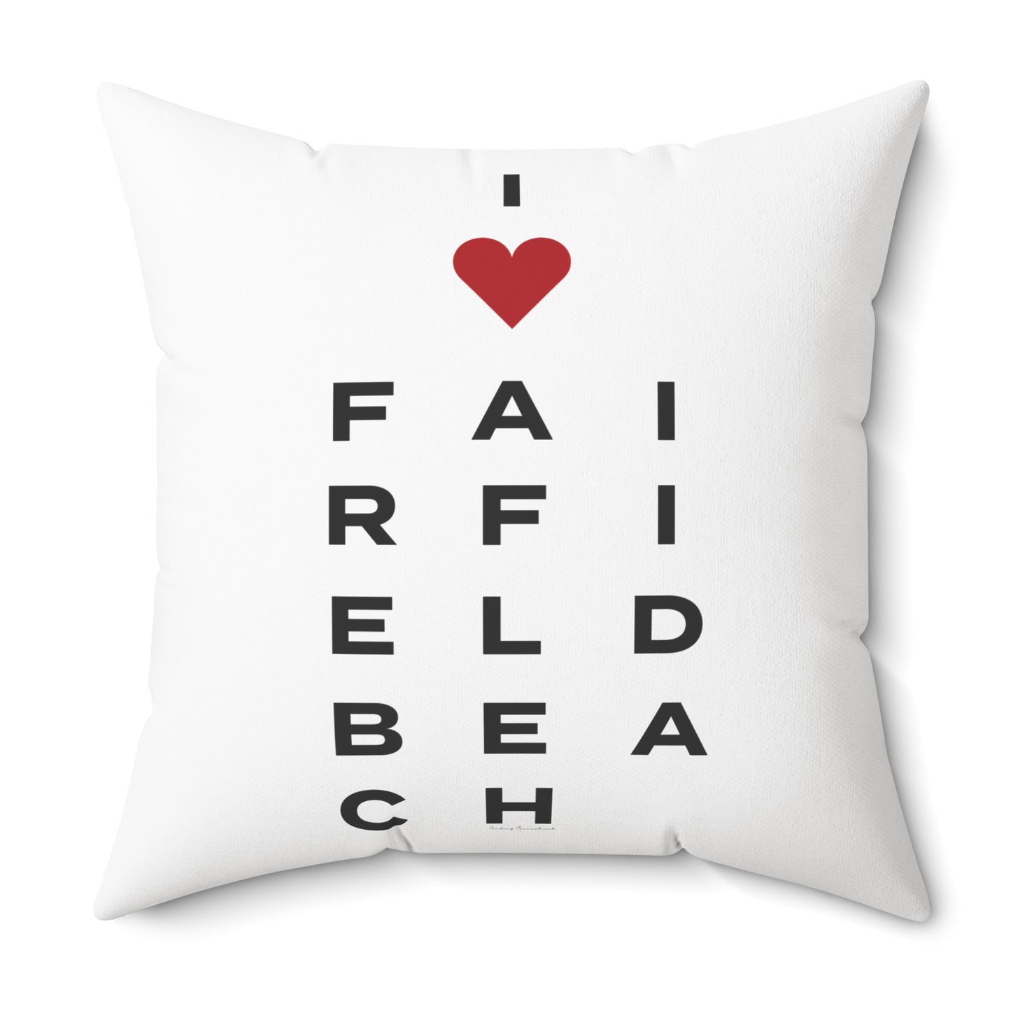 Fairfield Beach Vision Spun Polyester Square Pillow
