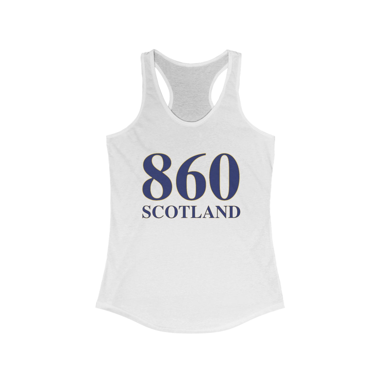860 Scotland Women's Ideal Racerback Tank Top