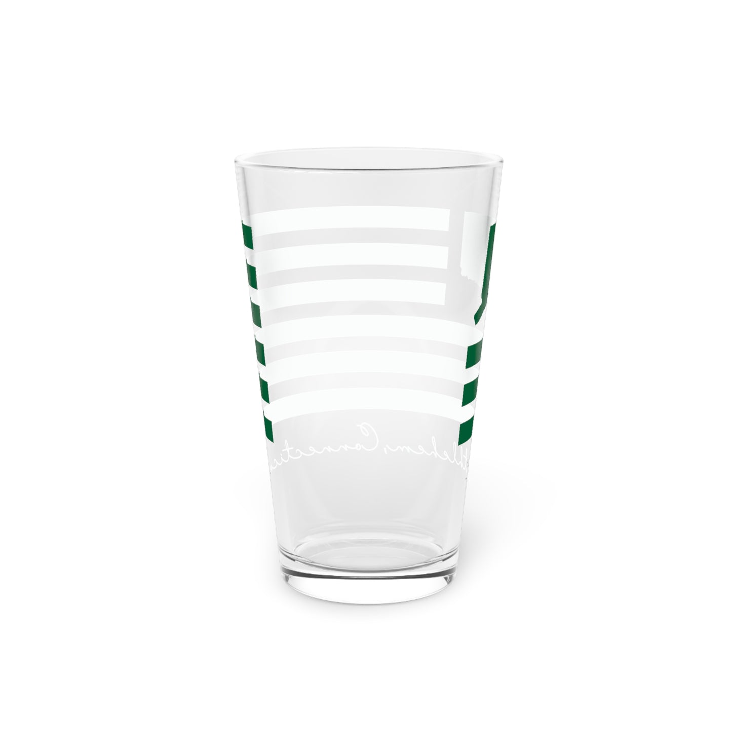 Bethlehem Connecticut St. Patrick’s Day Flag Pint Glass, 16oz