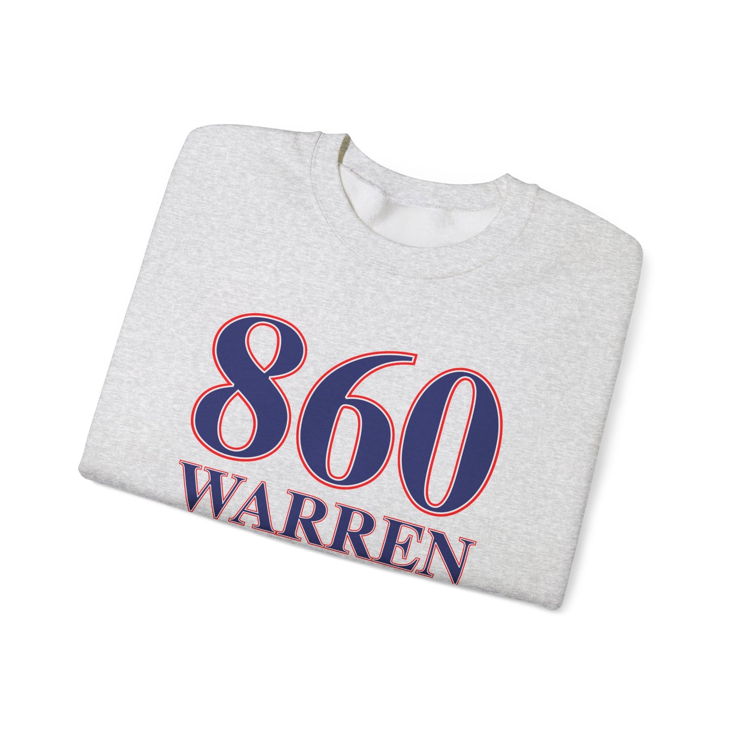 860 Warren Red White & Blue Unisex Heavy Blend™ Crewneck Sweatshirt