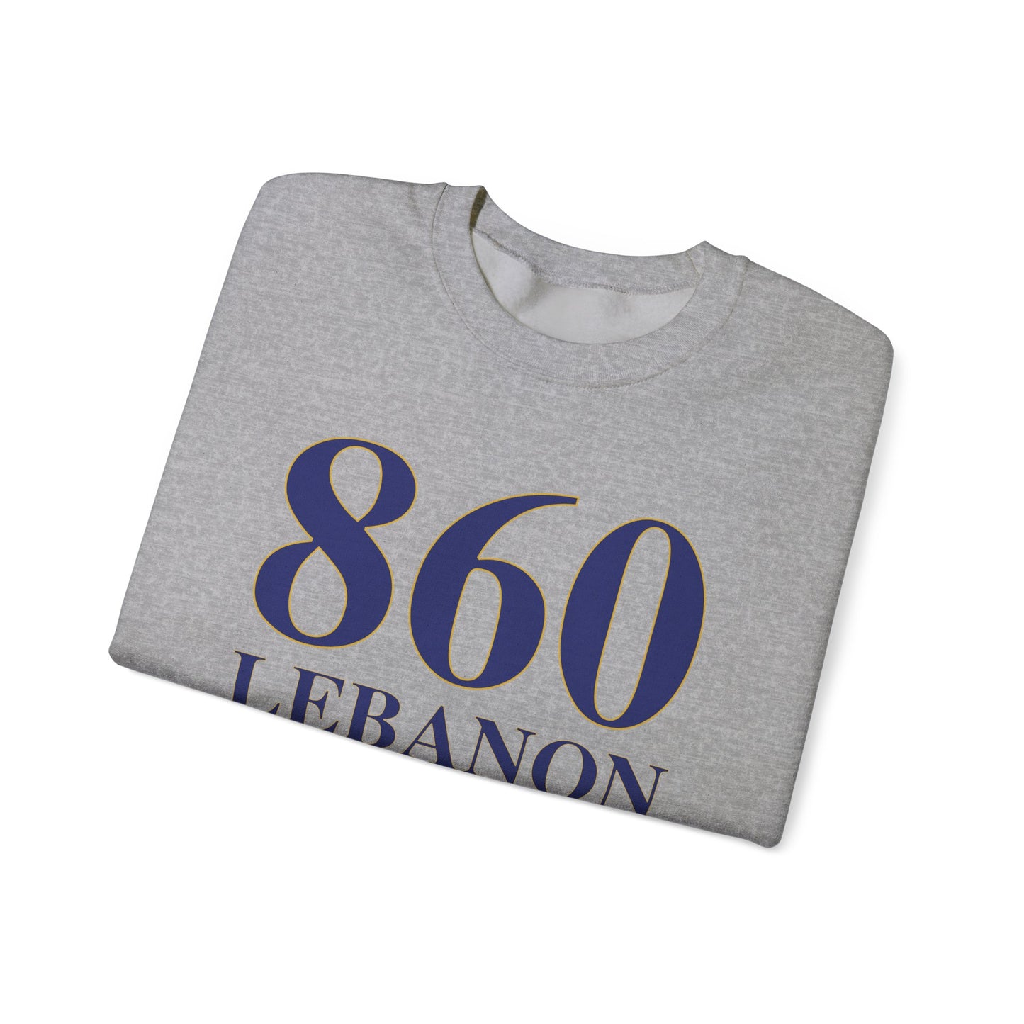 860 Lebanon Unisex Heavy Blend™ Crewneck Sweatshirt