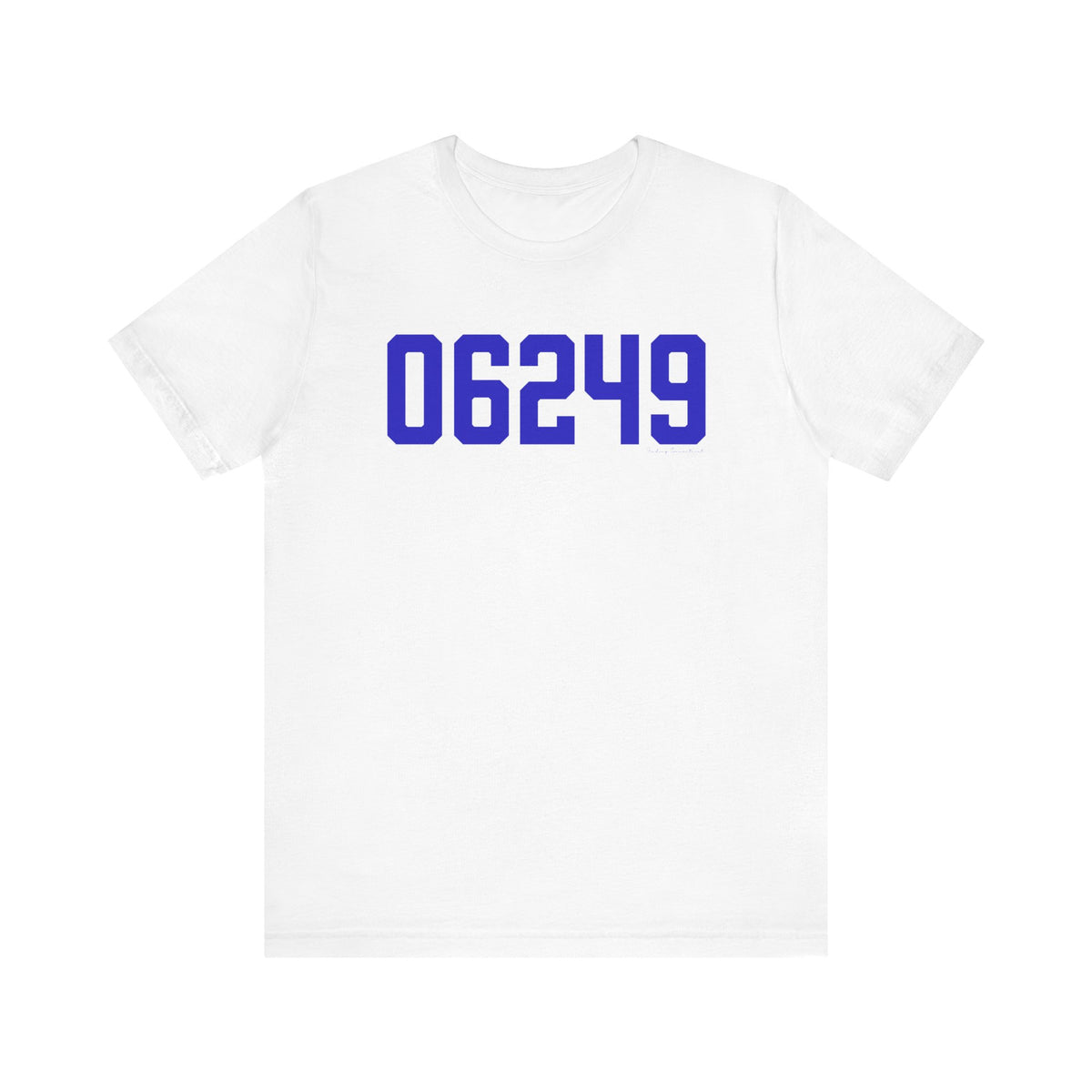 06249 Lebanon Connecticut Zip Code Unisex Jersey Short Sleeve T-Shirt