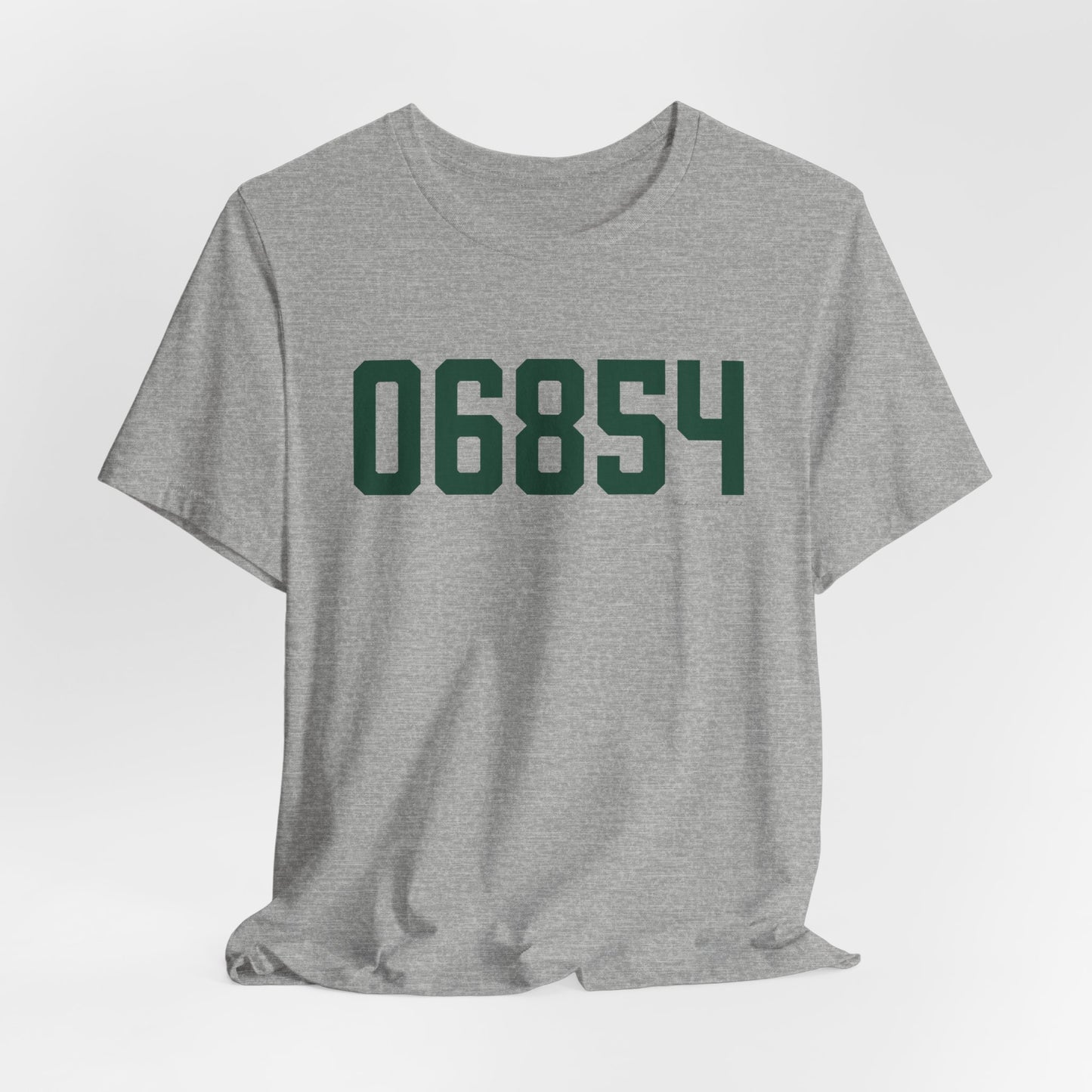 06854 Norwalk Connecticut Zip Code Unisex Jersey Short Sleeve T-Shirt