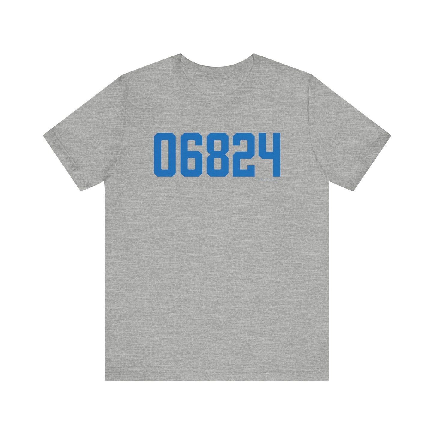06824 Fairfield Connecticut Zip Code Unisex Jersey Short Sleeve T-Shirt