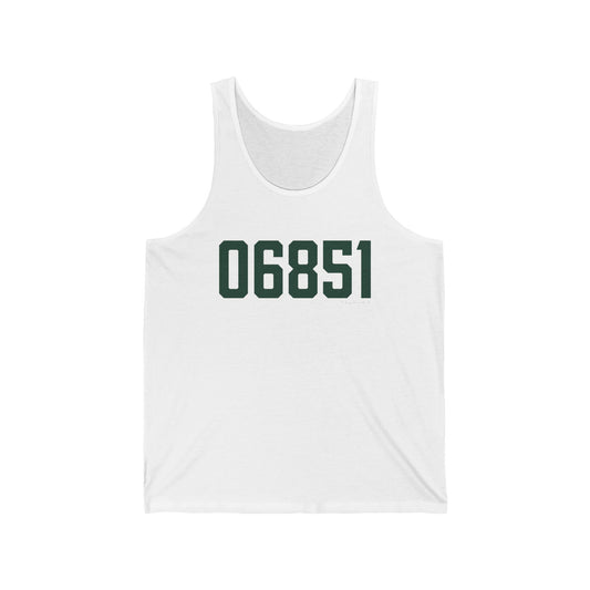 06851 Norwalk Connecticut Zip Code 
Unisex Jersey Tank Top