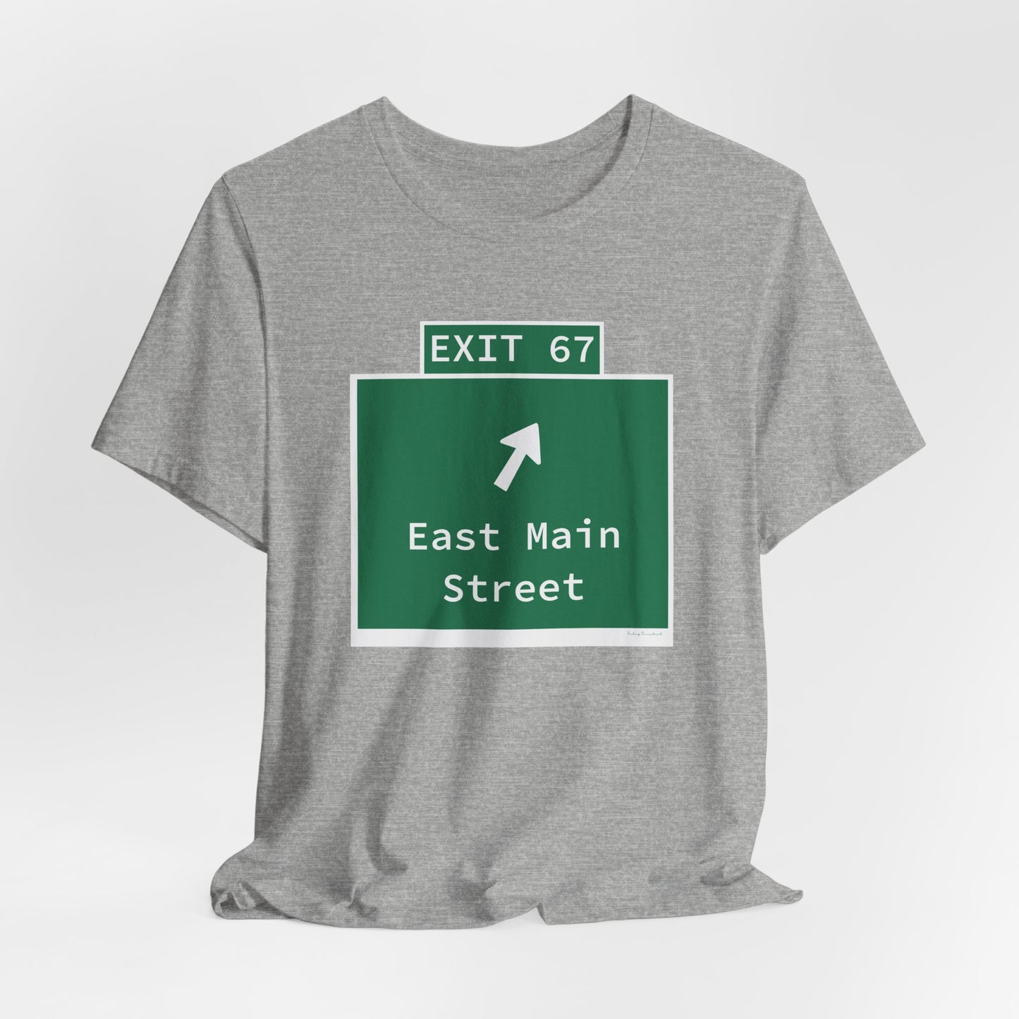 Vintage WCP Exit 67 Sign Unisex Jersey Short Sleeve T-Shirt