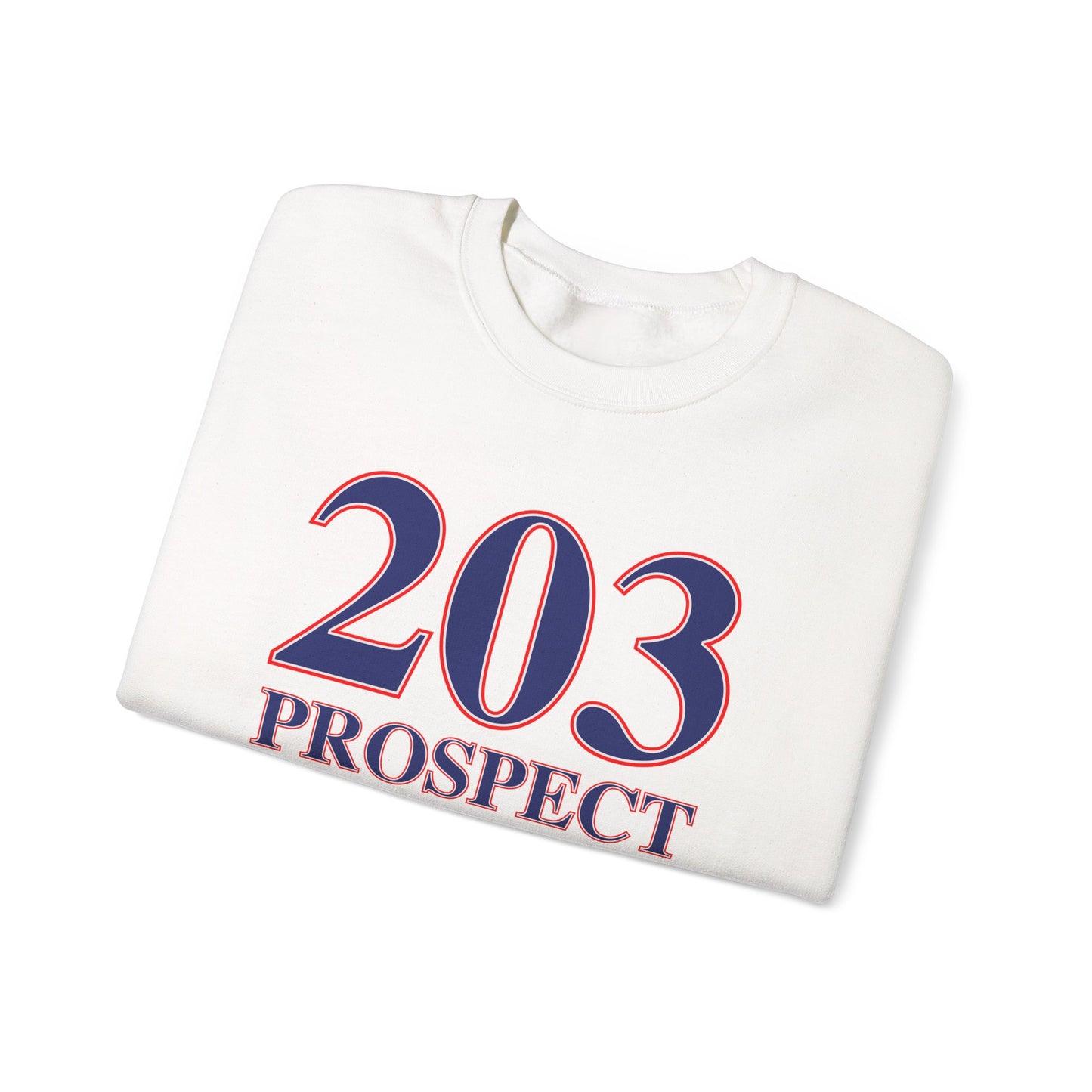 203 Prospect Red White & Blue Unisex Heavy Blend™ Crewneck Sweatshirt