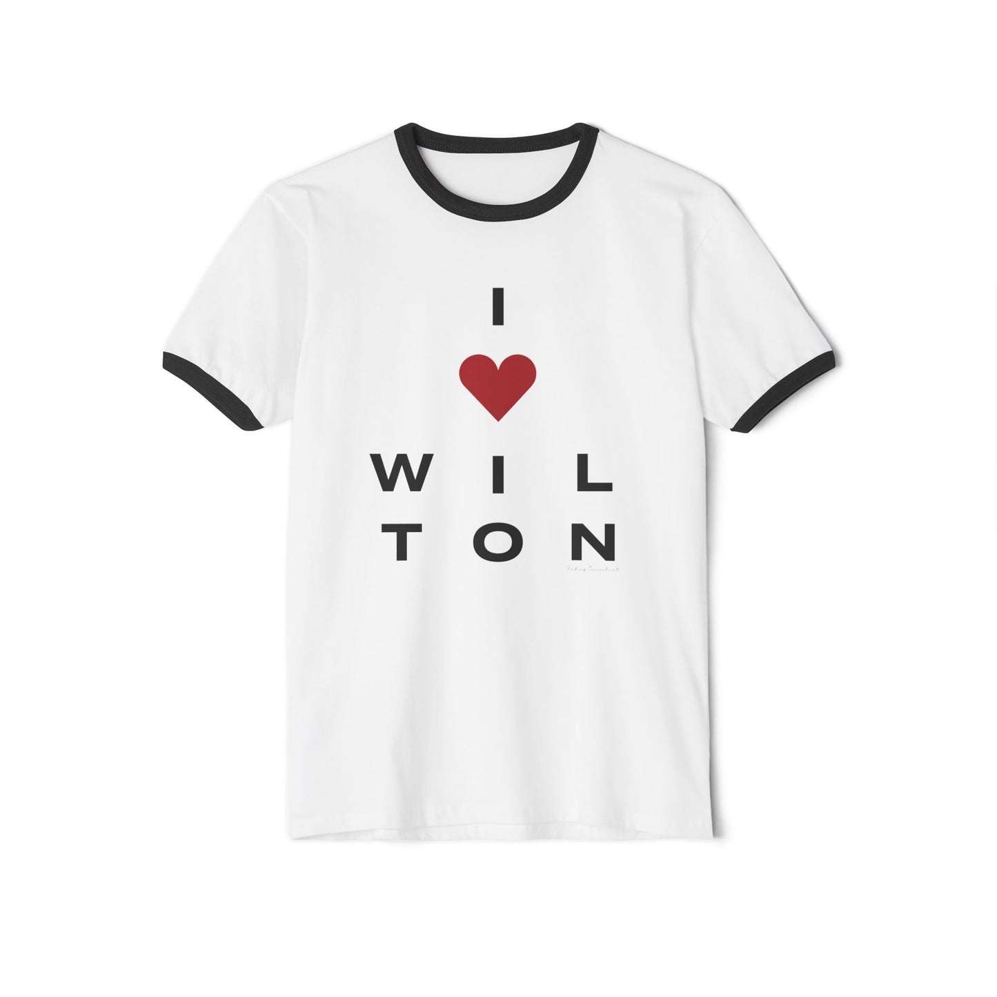 Wilton Vision Unisex Cotton Ringer T-Shirt