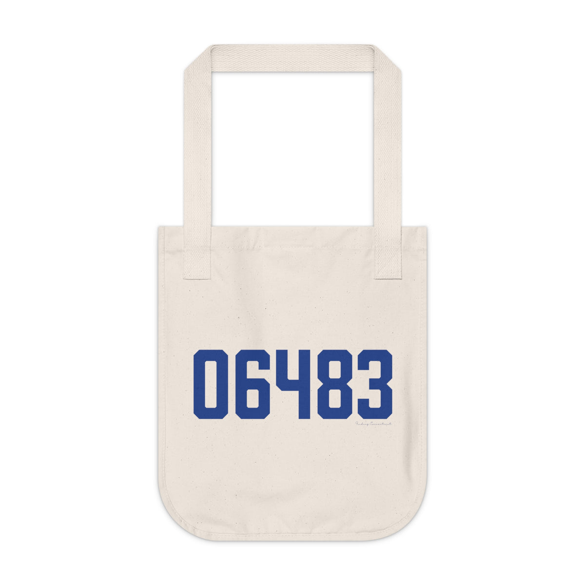 06483 Seymour Connecticut Zip Code Organic Canvas Tote Bag