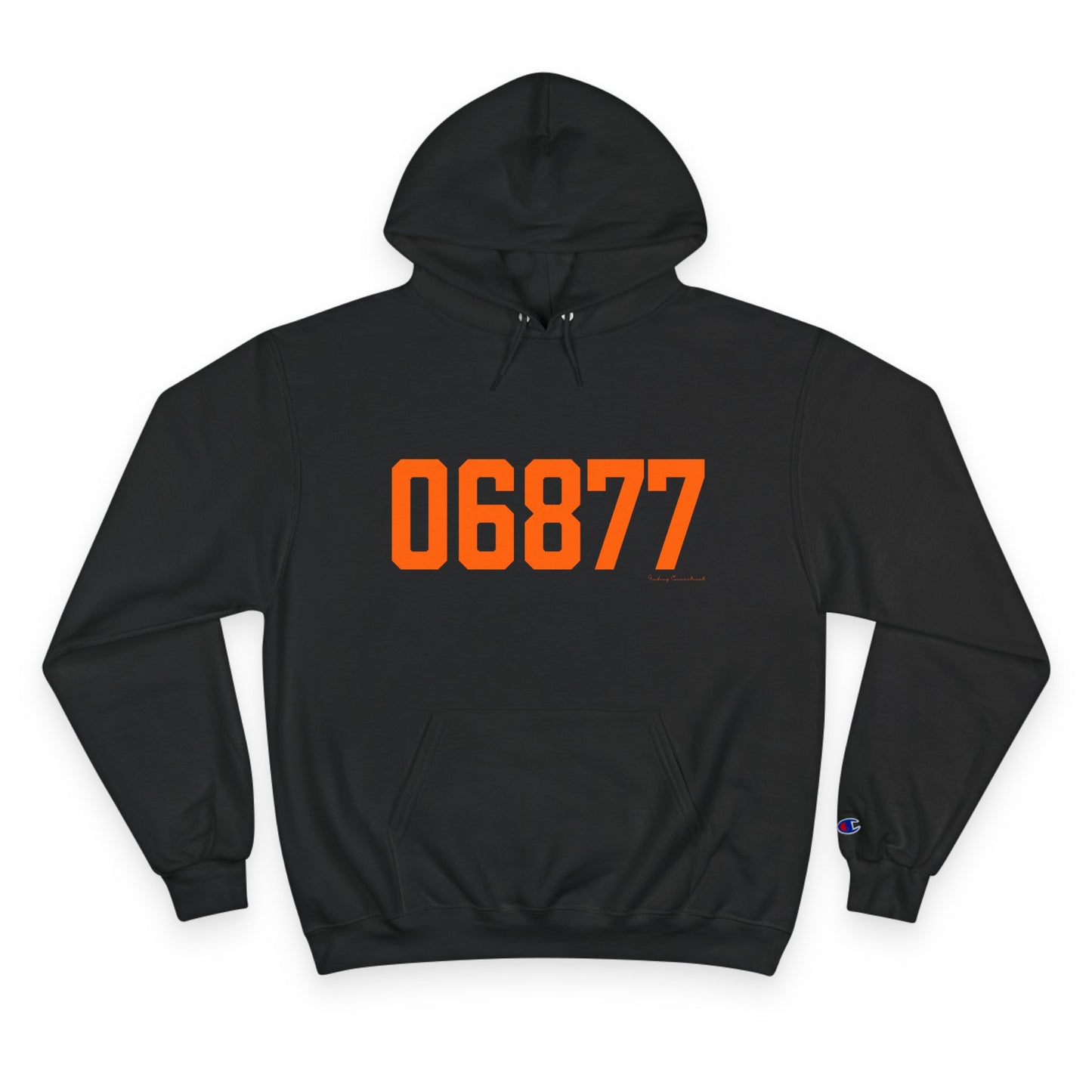 06877 Ridgefield Connecticut Zip Code Champion Hoodie Sweatshirts