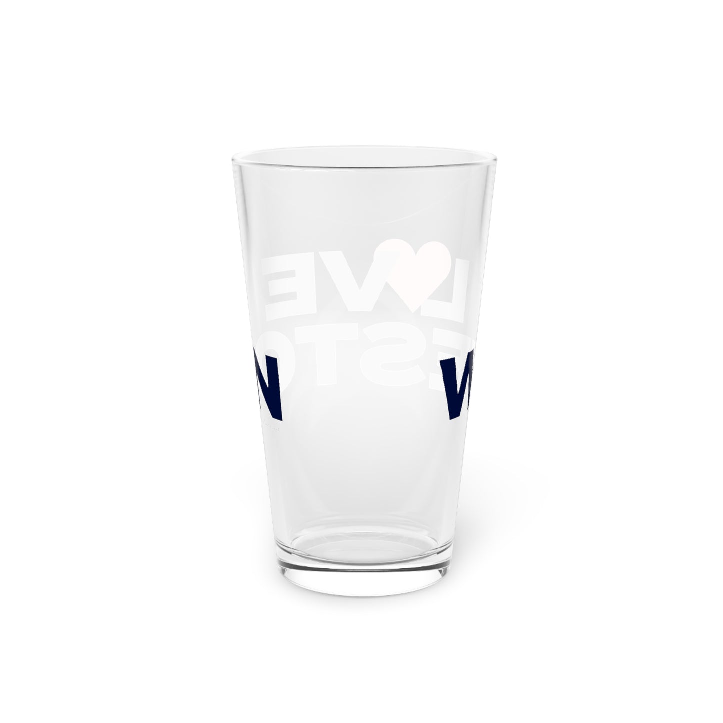 Love Weston Pint Glass, 16oz